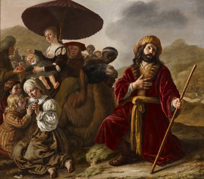 Jakob zoekt de vergeving van Esau door Jan Victors